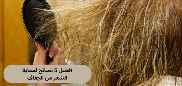 أفضل 5 نصائح لحماية الشعر من الجفاف